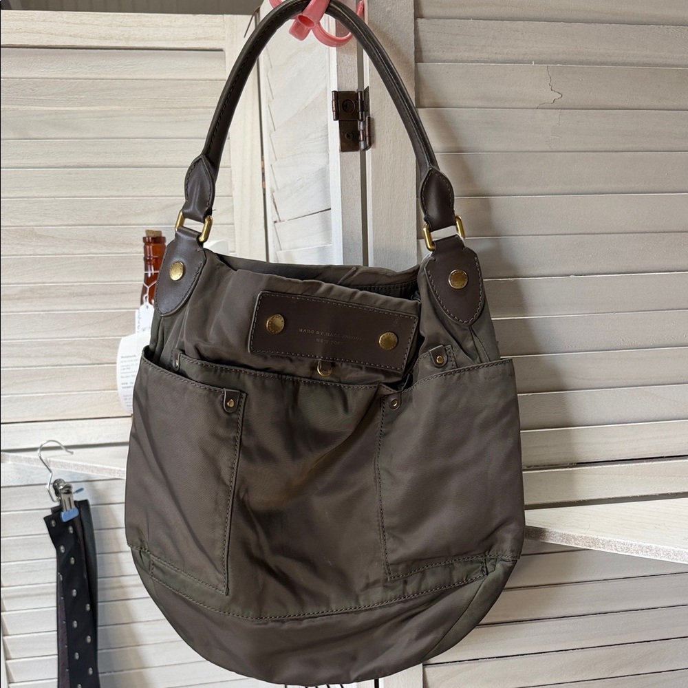Marc By Marc Jacobs Olive Hobo Bag